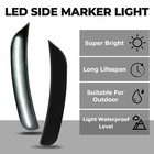 For 15-22 23 Dodge Charger R t Sxt Srt 4x Smoke Bumper Led Side Marker Lights