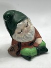 Vintage Hand Glazed Ceramic Gnomes 2 Up To 5 5    Garden Fantasy Spring Decor