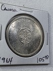 1964 Canada  1 Silver Coin