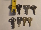 Vtg Key Lot 10pcs Master  Crest Lock Co Random Luggage  Padlock Keys