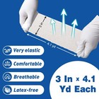25 Pack Gauze Rolls Bandages 3 In X 4 1 Yards Premium Medical Supplies   Firs   