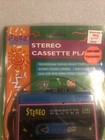 Vintage 90s Street Beat 894 Stereo Cassette Player W  Headphones Walkman Sealed