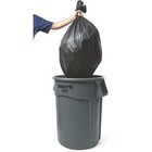 Rubbermaid Commercial Fg263273blue 32 Gal Round Recycling Bin  Open Top  Blue 