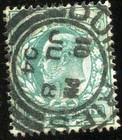 Great Britain 1911 - Half Pence Scott  146 Yellow Green Used Good Condition  389