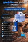 Water Jug Spigot Cup Holder Hands Free Dispenser Camping Rv Aquamate
