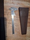Machinist Helios 7  Vernier Caliper Stainless Made Germany With Leather Case