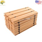 Wooden Garden Pathway Outdoor Roll Out Decorative Straight Walkway 12ft Lx17in W
