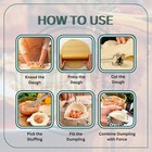 Dumpling Maker Kit Stainless Steel Dumpling Mold Maker  Momos For Easy Dumpling