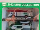Hess 2022 Mini Collection 3-pack Truck Helicopter Diecast Set Green White