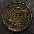 1856 Braided Hair   Large Cent Choice Xf  Lot  2053
