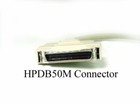 50 Pin  half Pitch Db50 M m  Hpdb50 Male To Male Scsi Ii Cable 6ft