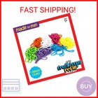 Made By Me Craft Loops Refill  Includes 210 Weaving Loom Loops In 7 Vibrant Colo