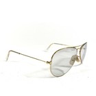 Vintage Bausch   Lomb Ray-ban Aviators Sunglasses Gold Wire Photochromic 58-14