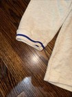 Vtg 90s University Of Kentucky Wildcats V-neck Sweatshirt Pro Edge Large Cream