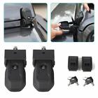 Locking Hood Latch Hood Catch Lock Pair For Jeep Wrangler Jl Gladiator Jt 18-24