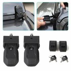 Locking Hood Latch Hood Catch With Lock For 2018-2024 Jeep Wrangler Jl Jlu Jt