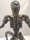 17  Solid Steel Alien Xenomorph Scrap Metal Sculpture Heavy Welded Art 10 1 Lbs