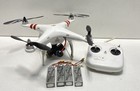 Dji White Quadcopter Plastic Remote Ctrl Drone Case Phantom Sr6 Batteries Fair
