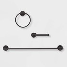 3pc Clean Bath Hardware Set Brushed Nickel - Threshold