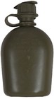 Genuine Us Military 1 Quart Qt Canteen Hard Plastic Od 1qt W Nbc M-1 Cap G   Vgc