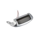 For For Amber Led Fender Tip Chrome Housing 20092023 Harley Road Glide Models