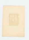 N  D  Eremchenko Signed 1970s Ex Libris For A  P  Tolstyakov  Original
