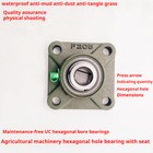 Agricultural Machinery Seeder 6 Hole Bearing Square Seat Ucf 204 205 206 207 209