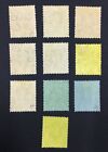 Momen  Leeward Islands Sg  36-45 1907-11 Mint Og H Lot  61176