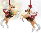 Breyer Hi Ho Santa Ornament Breyer Model Ornament Palomino Western Santa Retired