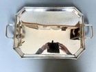 Art Deco Silver Plate Tray  Harrods  England  C 1920s 30s