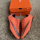 Nike Mercurial Vapor X 10 Elite Fg Mens Size 8 5 Us Mango Rare Soccer Cleats Acc