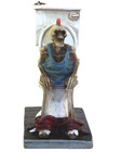  Skeleton On Toilet Skull Figurine Statue Skeleton Halloween