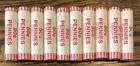 Mixed Pennies Unsearched Lot Of 10 Sealed Penny Rolls  500 Pennies  Free Ship