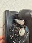 Vintage Western Electric Rotary Wall Phone Black G1 Untested