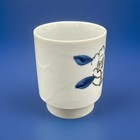 Vintage Hand Painted Floral Coffee tea Cup mug - Made In Japan