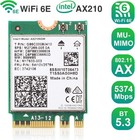 Intel Ax210 Wifi 6e Laptop M 2 Card Wifi Bluetooth 5 3 Adapter Ngff Key-a Key-e