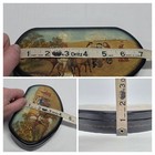 Vintage 90s Fedoskino Russian Lacquer Handpainted Box Summertime In Village 