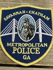 Savannah-chatham Metropolitan Georgia Police Department Patch