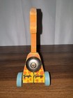 Vintage Rare Fisher Price Pull Toy  472 Jingle Giraffe Works In Nice Condition 