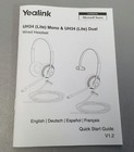 Yealink Uh34 Lite Mono Analog Wired Headset  Brand New