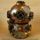 18  Diving Helmet Us Navy Mark V Deep Sea Divers Antique Scuba Sea Divers Helmet