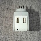 Belkin 3 Outlet 2 Usb Travel Surge Protector Wall Tap Power Adapter Bz103050