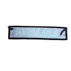 Vintage Generic Policia Nacional Tab Rocker Patch Police Dept Columbia Spain