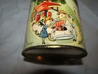 Motor Oil Metal Can Awesome Graphics Canco Dri Powr 1950s Lithograph Garage Art