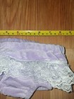 Baby Girl Diaper Cover  Vintage Purple Lavender Soft Velvet style Vintage