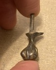 3 Antique Orginial Brass Georgian Small Miniature Ball And Claw Feet