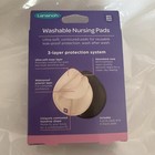 Lansinoh Nursing Breast Pads Washable Reusable 3-layer 8 Pads Wash Bag New
