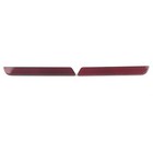 Saddlebags Hard Latch Insert Reflector Side Bag Red For Harley Touring 1996-2013