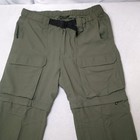Boy Scouts Of America Pants Mens Large Green Convertible Cargo Outdoor Camping