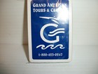  New Deck Of Playing Cards From Grand American Tours  Crusing Cellophane Wrapped